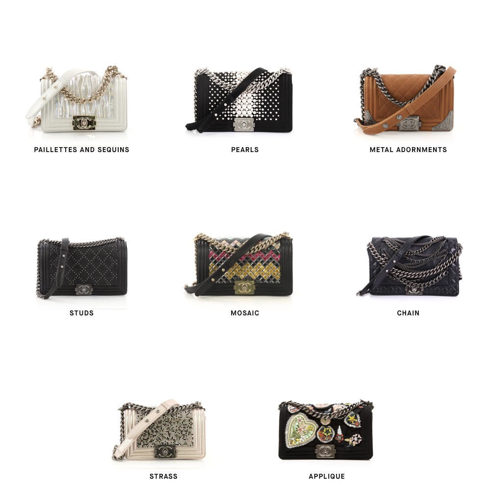 types of chanel handbags